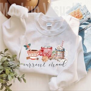 Christmas graphic sweatshirt ☕️❄️